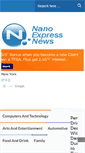Mobile Screenshot of nanoexpressnews.com